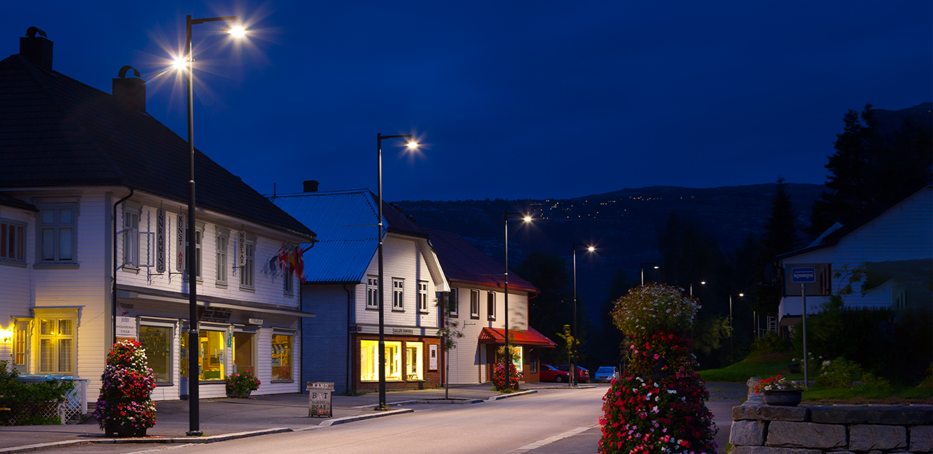 LED Urban Lighting for parks, cycle Paths, city Centres