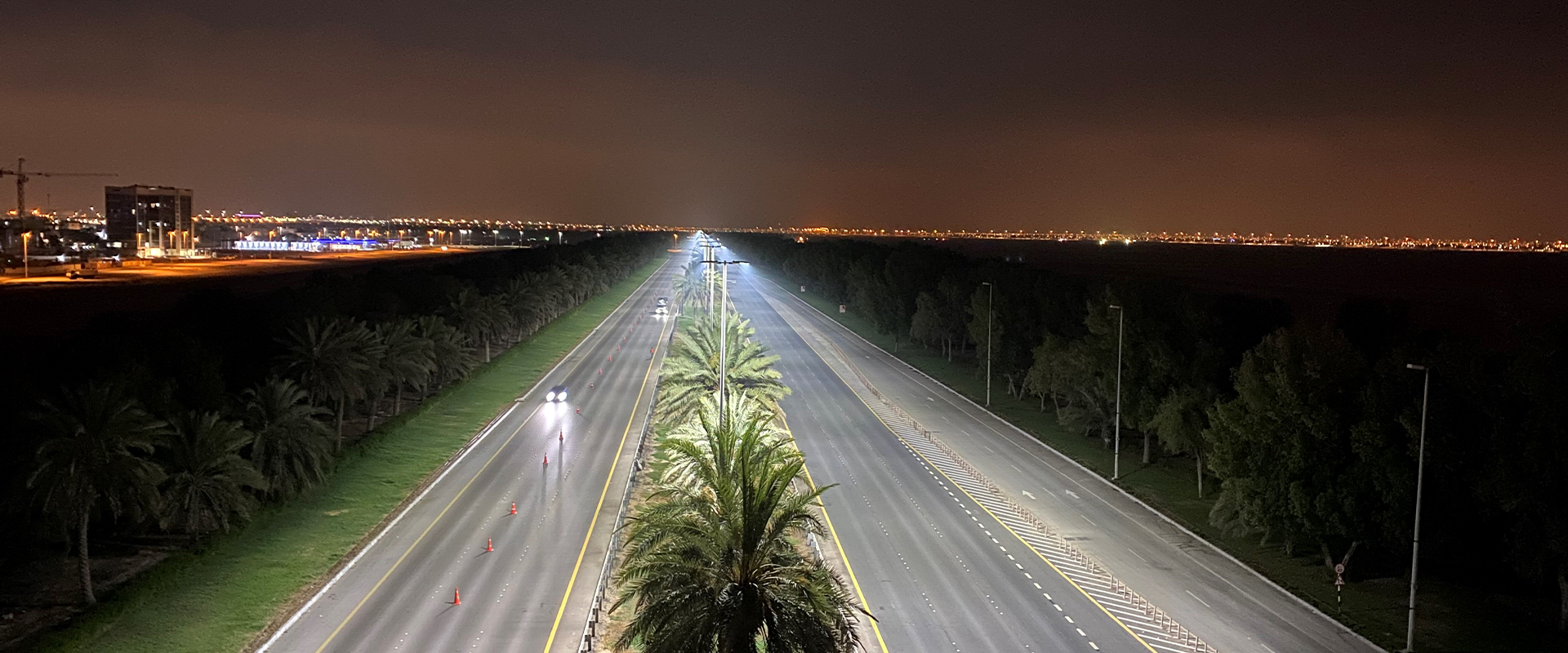 Abu Dhabi LED street lighting