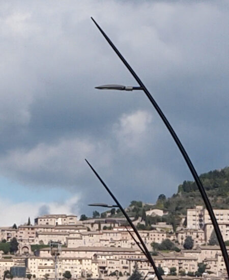 LED street lighting of Assisi