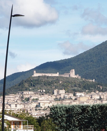 LED street lighting of Assisi