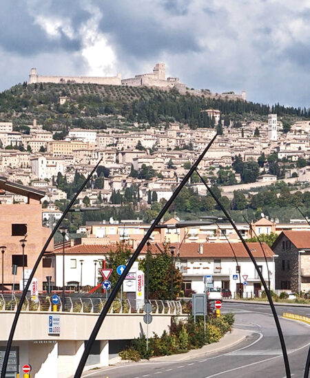 LED street lighting of Assisi