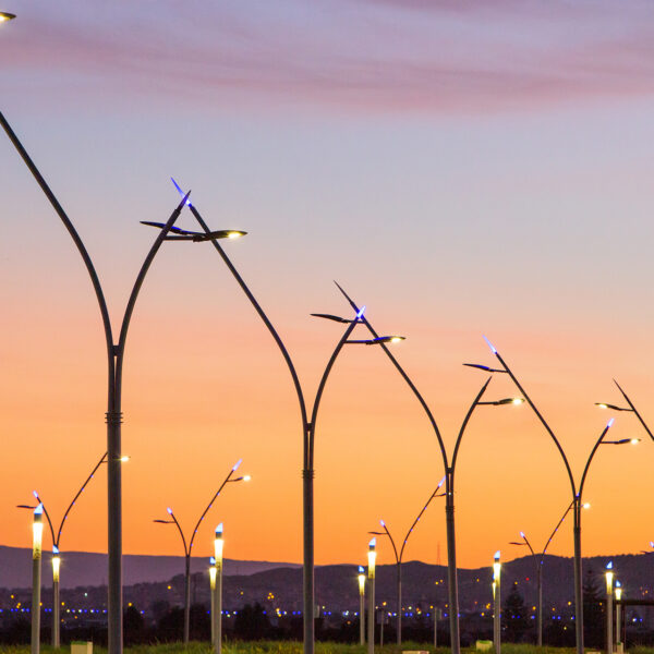 LED street lighting in Nador