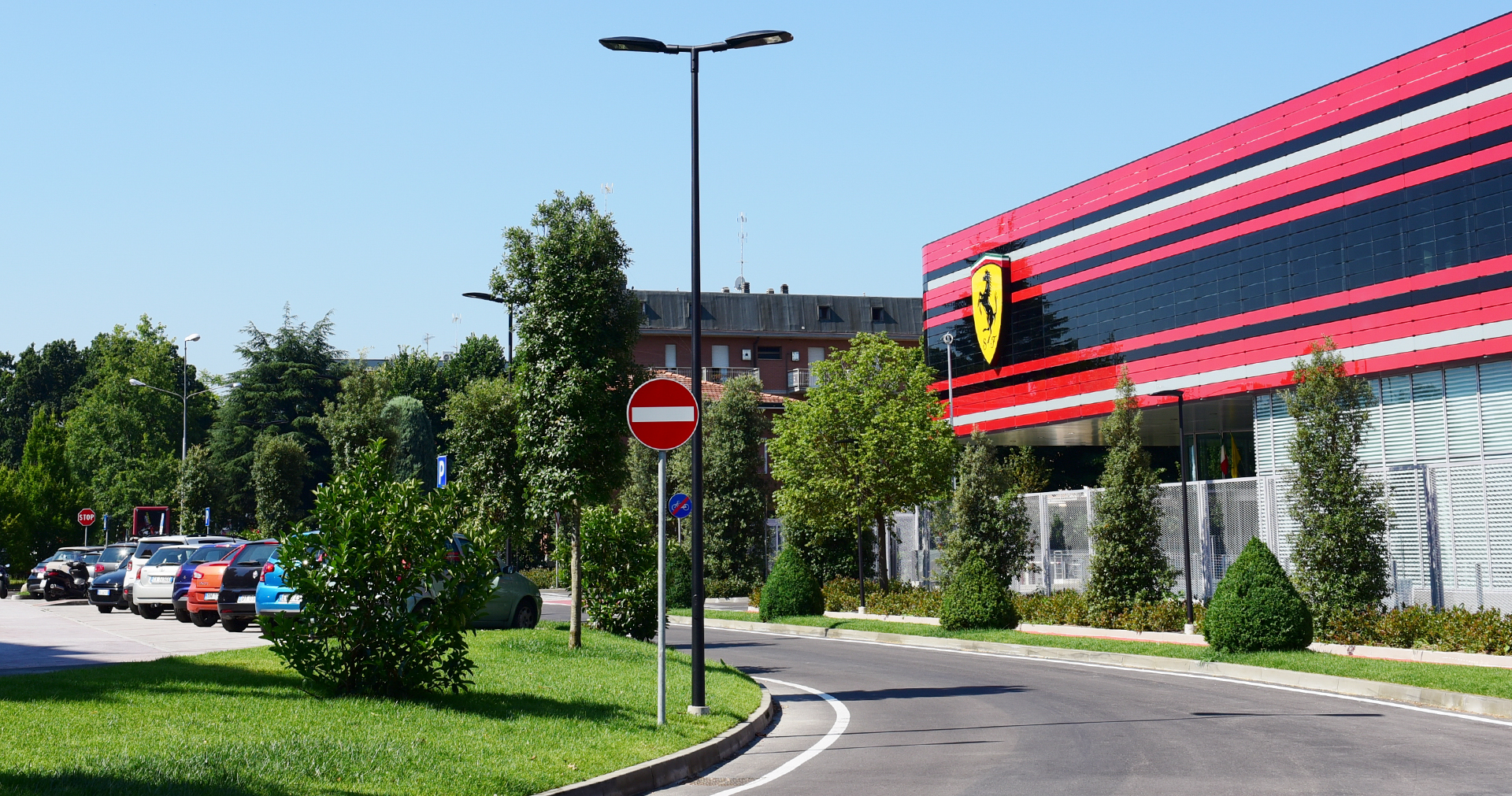 LED street lighting of Maranello