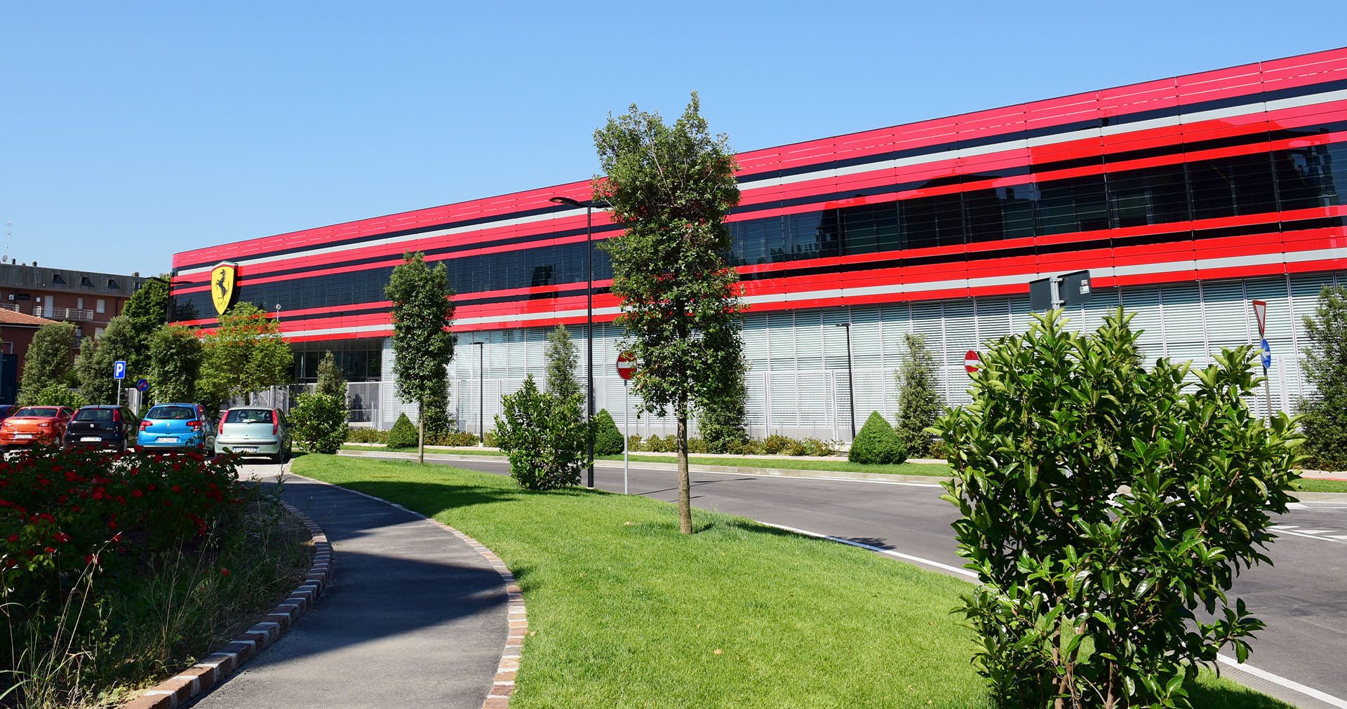 LED street lighting of Maranello