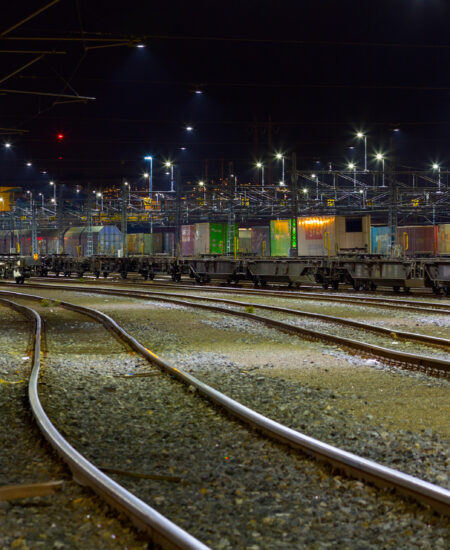 Outdoor Railway station lighting