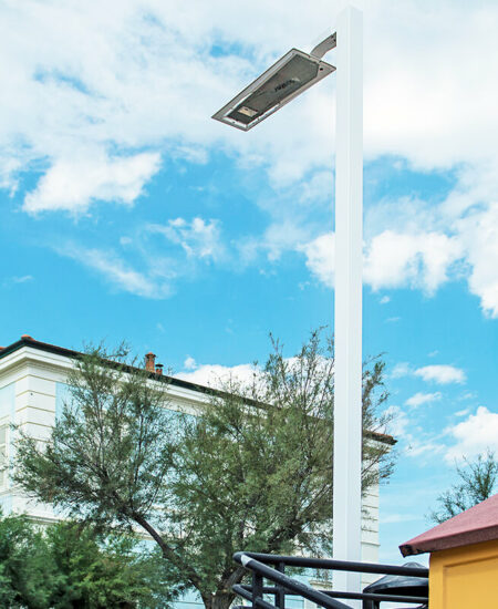 Urban LED lighting of Pesaro