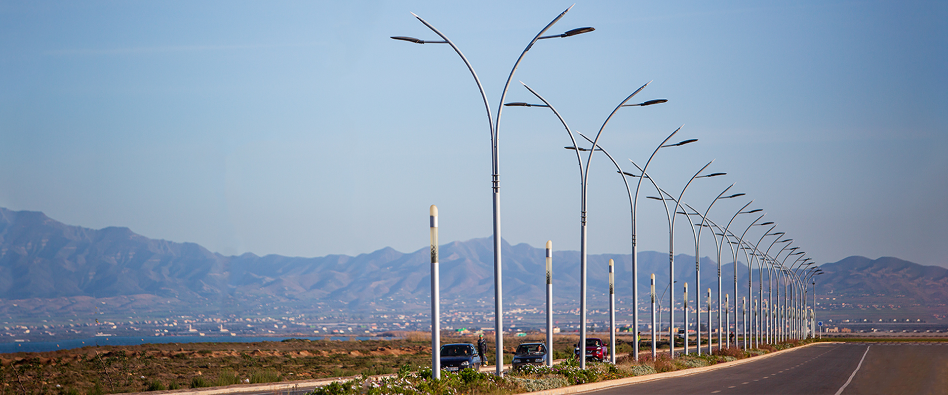 LED street lighting in Nador