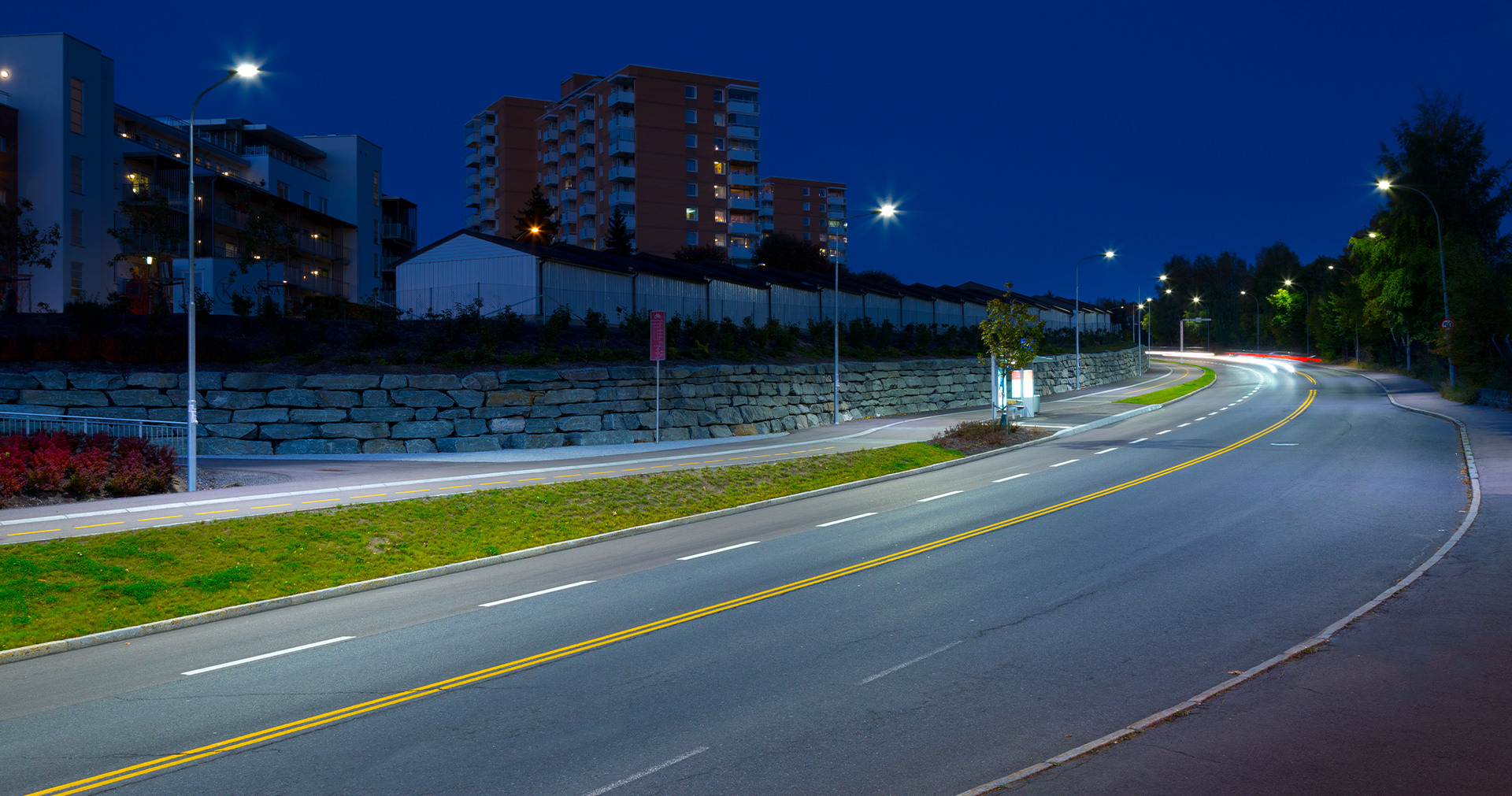 Urban street lighting