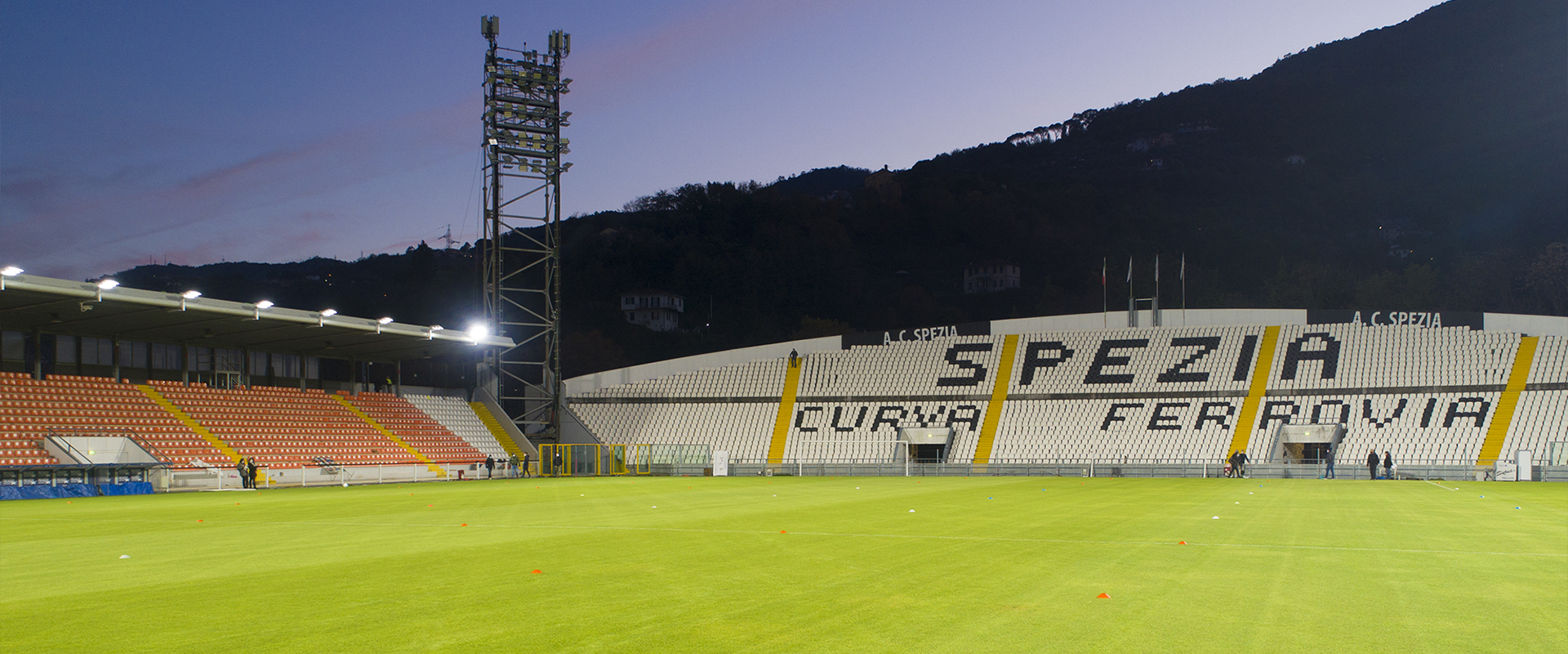 LED stadium lighting of Alberto Picco Stadium