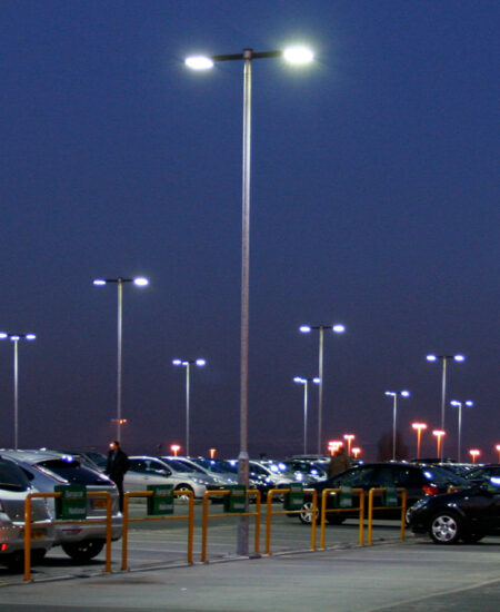 Parking lot lights