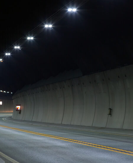 road tunnel lighting