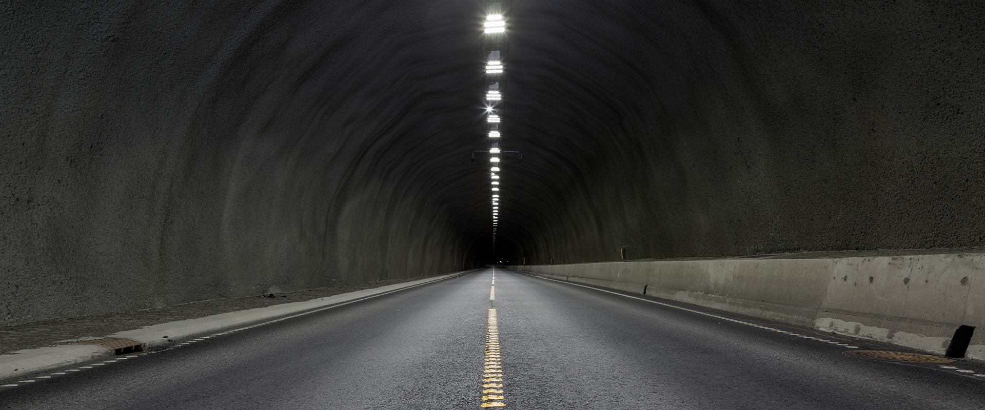 Tunnel lighting of the Bjørsvik Tunnel