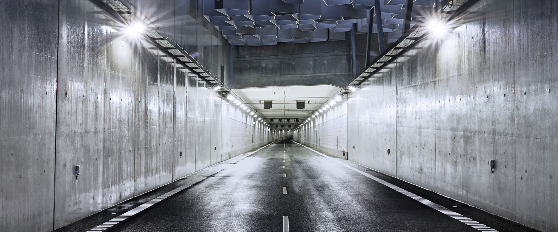 LED tunnel lighting of Nordhavn Tunnel