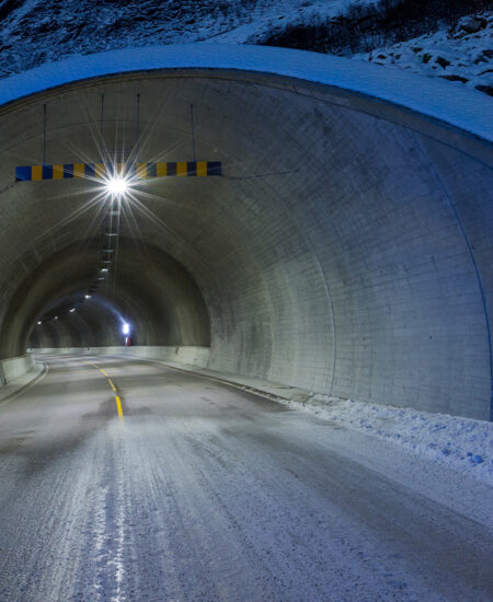 LED tunnel floodlights