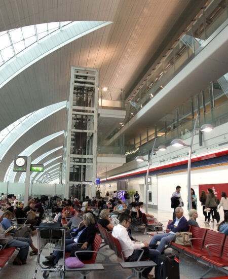 Airport terminal lighting