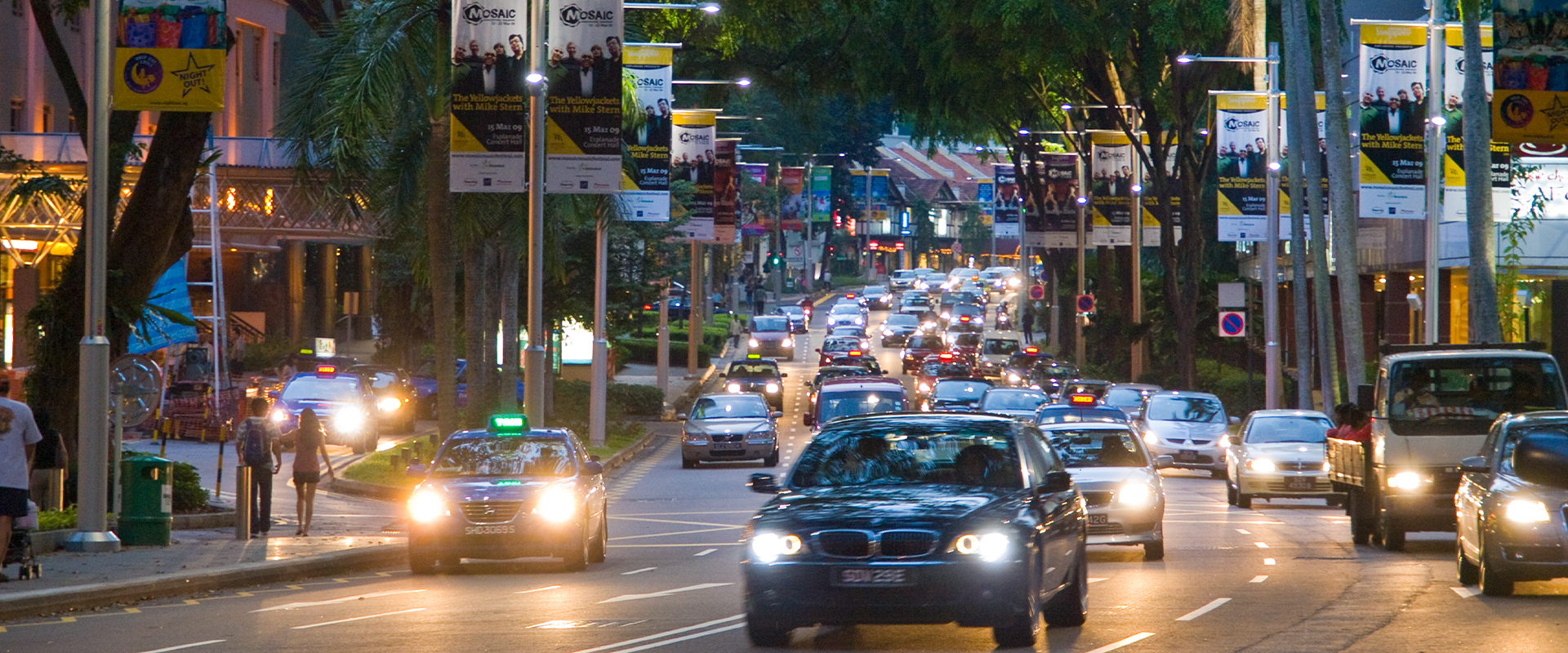 Orchard Road LED lighting