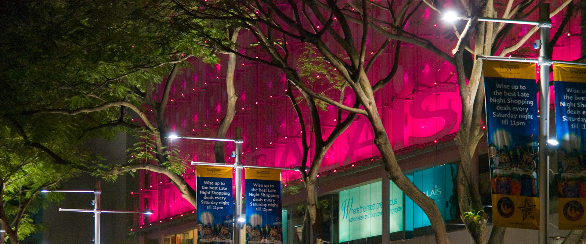 Orchard Road LED lighting