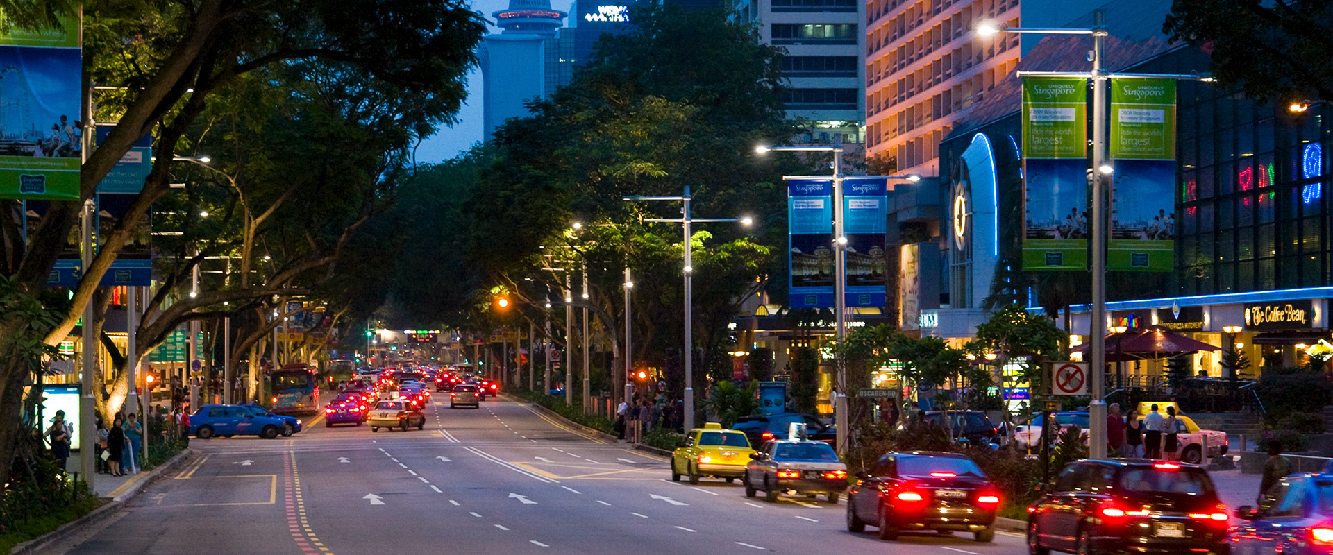 Orchard Road LED lighting